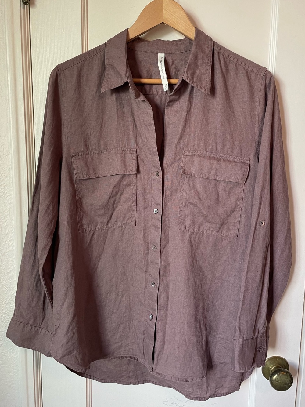 Babaton Utility Linen Shirt
